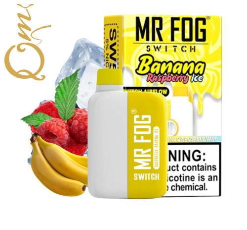 MR FOG Switch Banana Raspberry Ice 5500 Puffs Disposable
