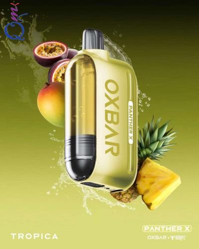 سحبة جاهزة فواكه إستوائيه OXBAR PANTHER X Tropica 50000 Puffs Disposable