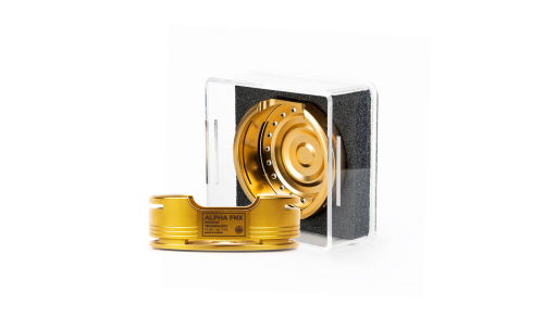 ALPHA FNX Gold Acrylic Box Heat Management Device