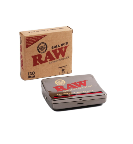 RAW 110mm Adjustable Automatic Cigarette Rolling Box