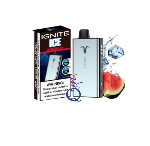 سحبة جاهزة بطيخ ايس IGNITE V400 Watermelon Ice 40000 Puffs Disposable