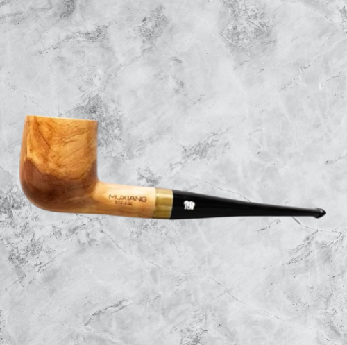 غليون خشب زيتون MUXIANG Olive Wood 102- 1GL Pipe