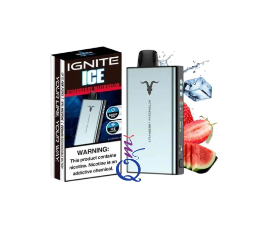سحبة جاهزة فراولة بطيخ ايس IGNITE V400 Strawberry Watermelon Ice 40000 Puffs Disposable