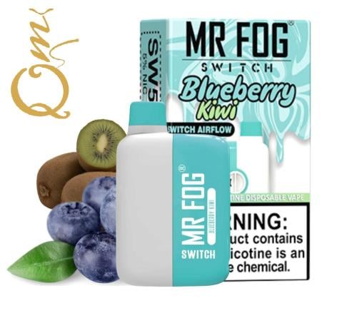 MR FOG Switch Blueberry Kiwi 5500 Puffs Disposable