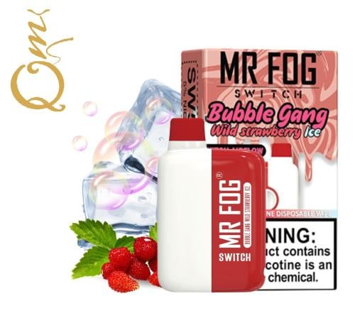 MR FOG Switch Bubble Gang Wild Strawberry Ice 5500 Puffs Disposable