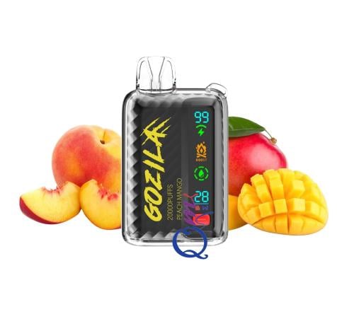سحبة جاهزة مانجو خوخ GOZILA Peach Mango 20000 Puffs Disposable