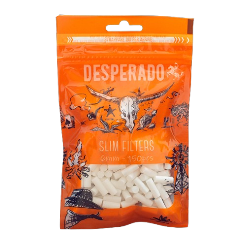 فلتر قطن ديسبيرادو سلم مقاس DESPERADO FILTER SLIM 6mm*15mm