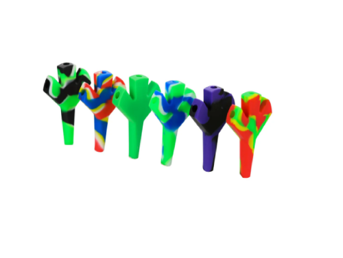 حامل سجائر سيلكون ثلاثي Silicone Cigarette Holder Trident