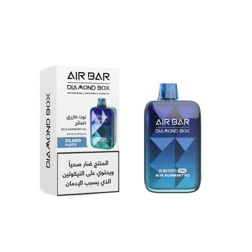 AIR BAR DIAMOND BOX Blue Raspberry Ice 20000 Puffs Disposable
