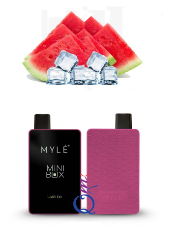 سحبة جاهزة مايلي لوش ايس MYLÉ MINI BOX Lush Ice 1500 Puffs Disposable