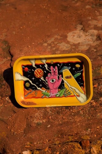 صحن لف SMOKING Rolling Tray EARTH