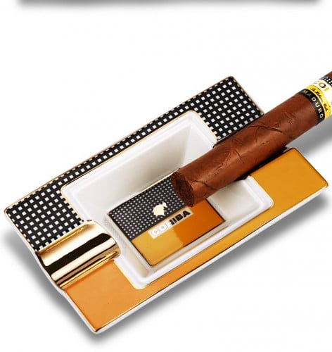 طفاية سيجار COHIBA Cigar Rectangular Ashtray