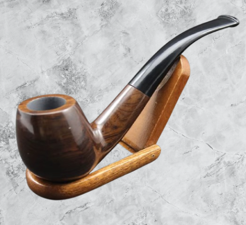 Ebony Durable Wood Pipe