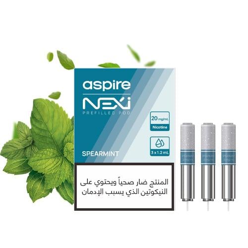 Aspire Nexi One Replacement Pods Spearmint