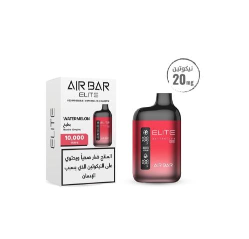 سحبة جاهزة بطيخ AIR BAR ELITE Watermelon 10000 Puffs Disposable