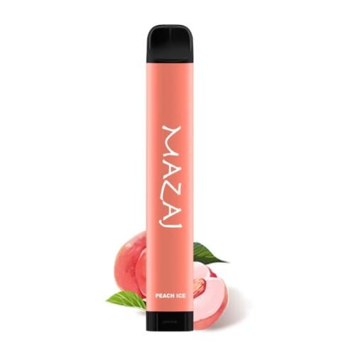 سحبة جاهزة مزاج خوخ آيس Mazaj Flow Peach Ice 2000 Puffs Disposable