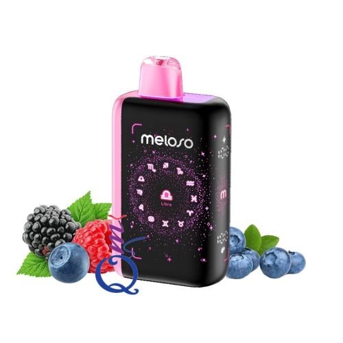 سحبة جاهزة بلوبيري رازبيري GEEK BAR MELOSO Blueberry Raspberry 30000 Puffs Disposable