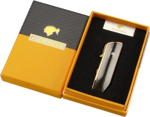 Cohiba Cigar Jet Lighter Classic Gray