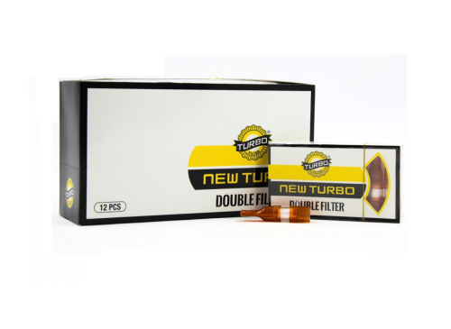 New Turbo Double Filter "Tip" - Brown