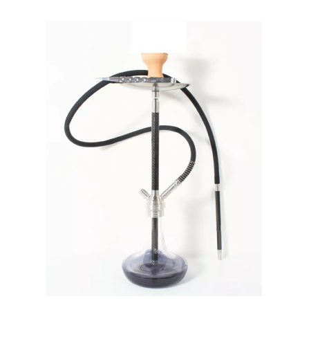 Al-Mani Carbon S Black Hookah