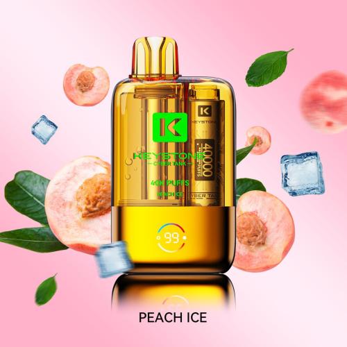 KEYSTONE CYBER TANK Peach Ice 40000 Puffs