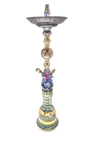 Hookah Khawanky Orange 2 Crystals LK-0070