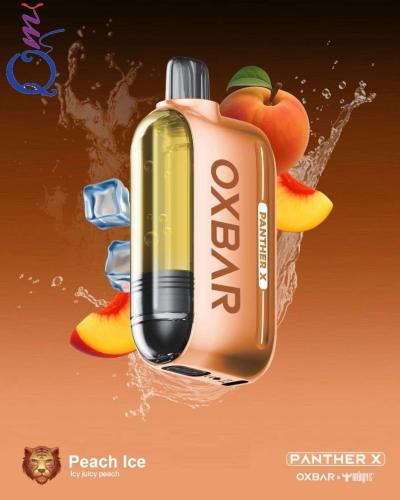 سحبة جاهزة خوخ أيس OXBAR PANTHER X Peach Ice 50000 Puffs Disposable