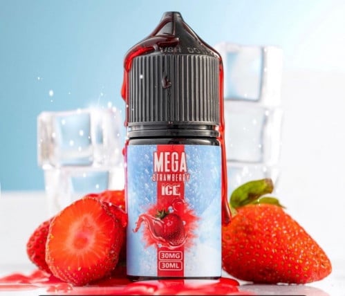 نكهة ميجا فراولة ايس MEGA Strawberry Ice 30mg