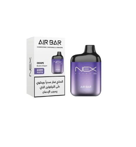 سحبة جاهزة عنب AIR BAR NEX Grape 6500 Puffs Disposable
