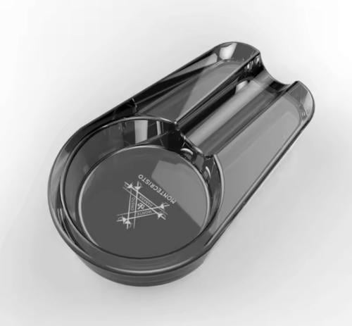 MONTECRISTO Crystal Cigar Ashtray