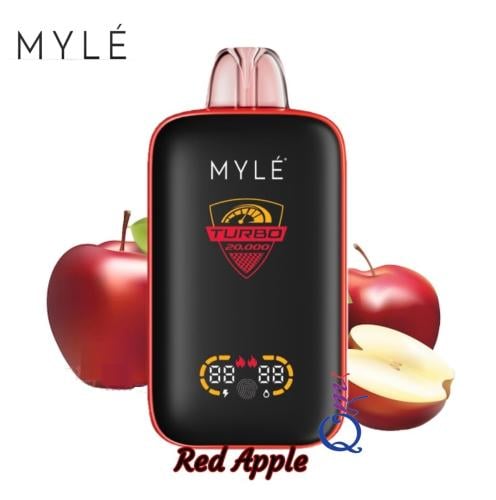 MYLÉ Turbo Red Apple 20000 Puffs Disposable
