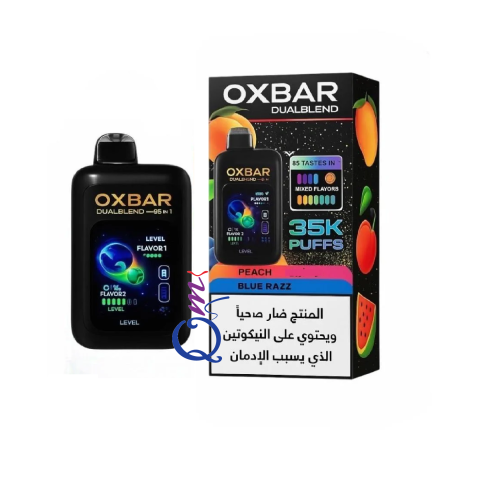 OXBAR Dual Blend Peach / Blue Razz 35000 Puffs Disposable