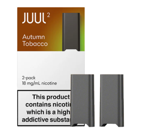 بودات سحبة جول 2 تبغ توباكو الخريف JUUL 2 Pod AUTUMN TOBACCO