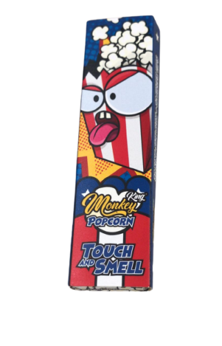 Monkey King Pop Corn Touch and Smell Rolling Papers with Tips