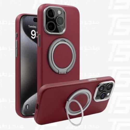 كفر بستاند ماج سيف جلد عنابي