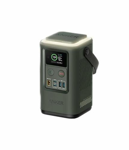 بطارية انكر 548 بقوة 192 واط منفذين تايب سي ومنفذين يو اس بي بسعة 60000 ملي امبير - اخضر