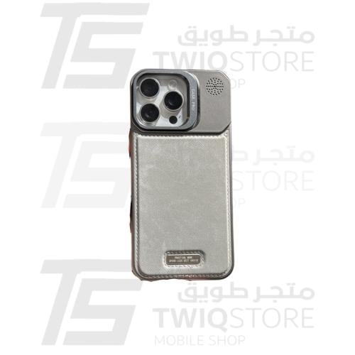 كفر شموية تيتانيوم بني جينز عدسة استاند ماج سيف مغناطيسي شحن لاسلكي