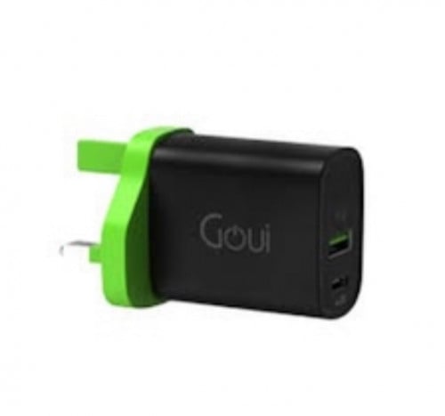 قوي فيش جداري ثلاثي مني منفذين تايب سي + يو اس بي  20 واط