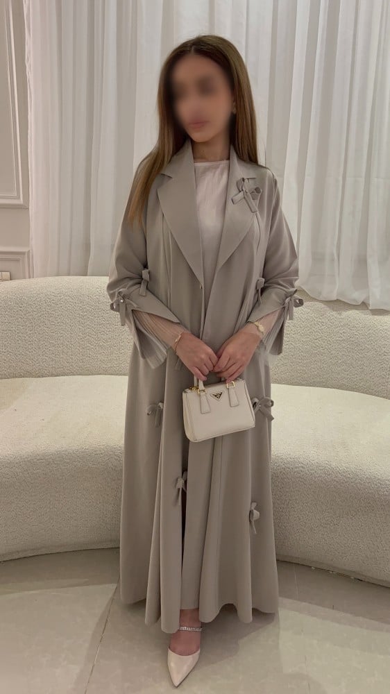 عباية بستايل شرائط