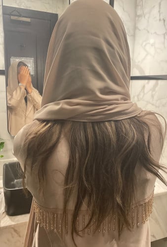 عبايه رسمية بهدب كرستال