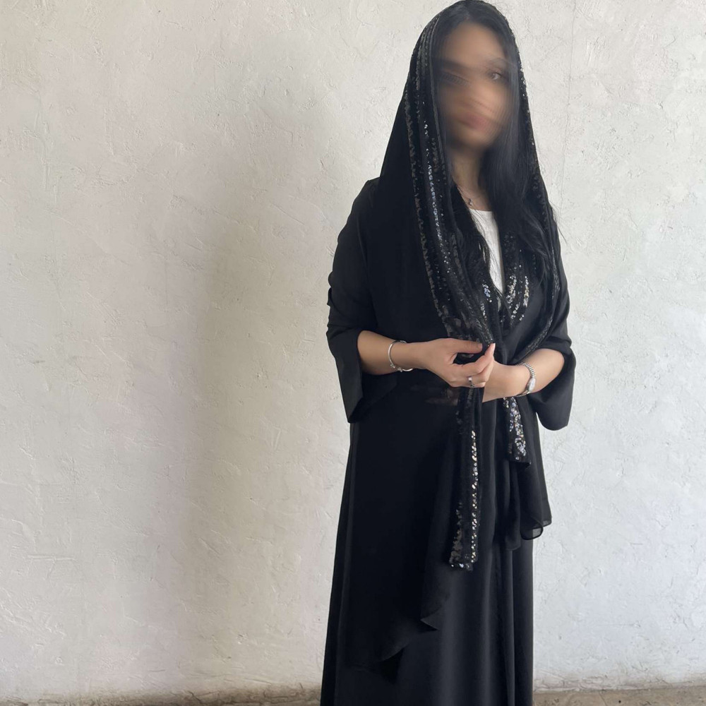 عباية بقصة كالوش و تطريز