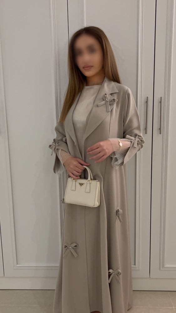 عباية بستايل شرائط