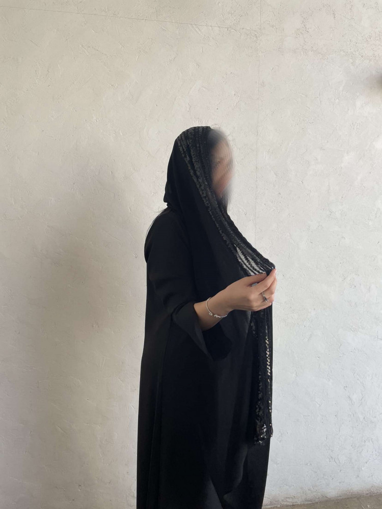 عباية بقصة كالوش و تطريز