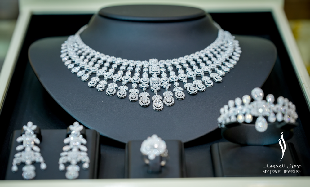 طقم ذهب ابيض (FS.010)