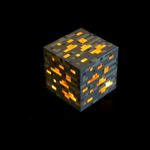 إضاءة ماينكرافت قولد | Minecraft Gold Stone