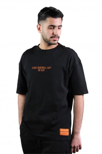 Oversized Black unisex t-shirt