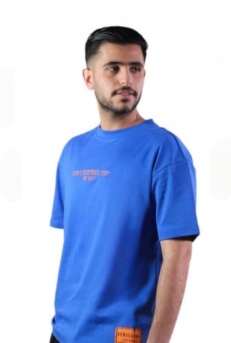 Oversized Blue unisex t-shirt