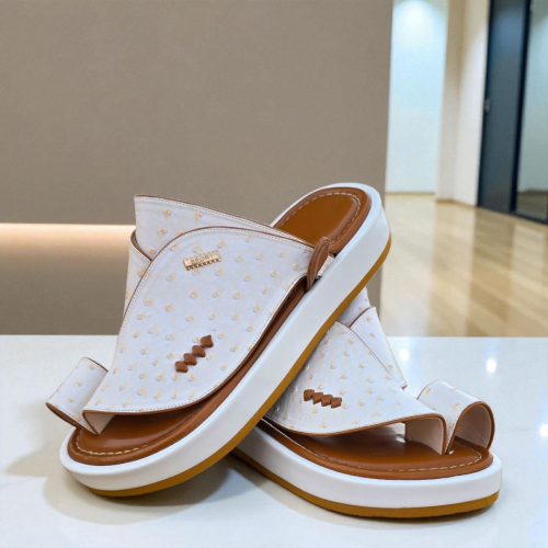 حذاء شرقي _نقش نعام صناعة وطنية