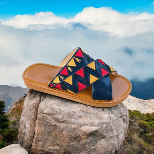 سليبر كحلي - حذاء شرقي - فخامه سعوديه