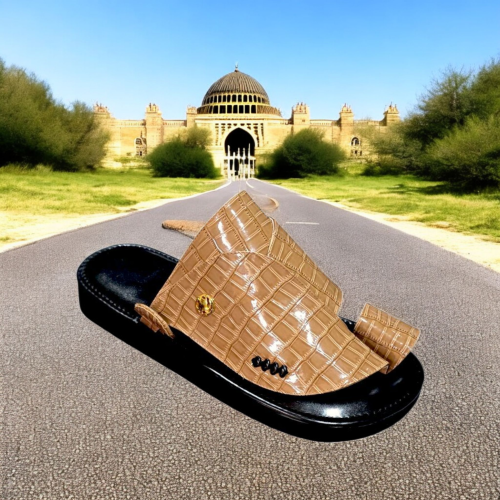 حذاء شرقى مرتفع